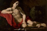 CARACCIOLO, Giovanni Battista The Young Saint John in the Wilderness oil painting